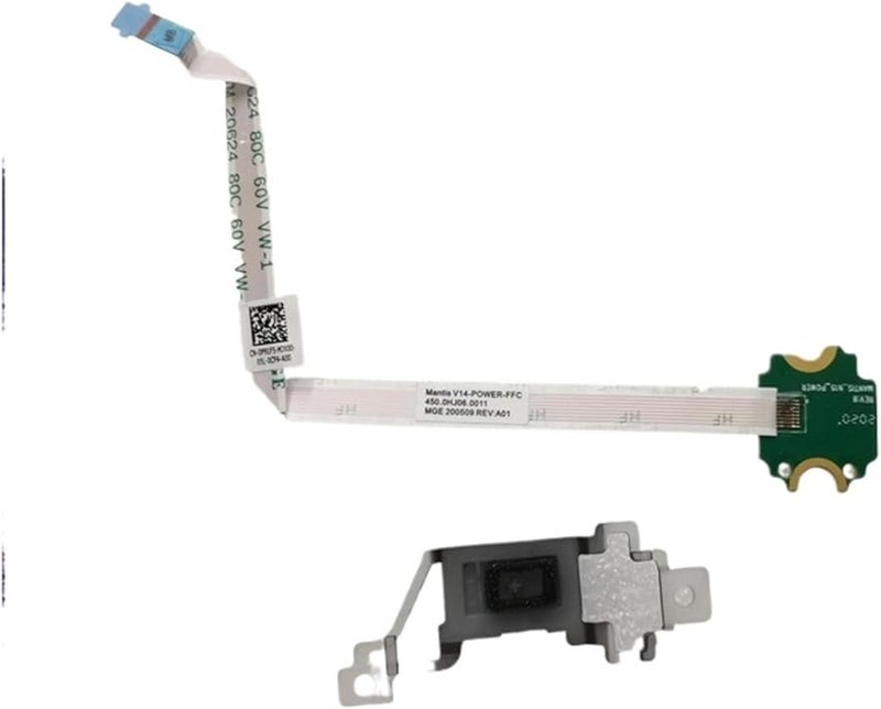 Power Button Board with Cable for HP 5490 5498 Laptop Models J9MFH P91F5 - Image 1